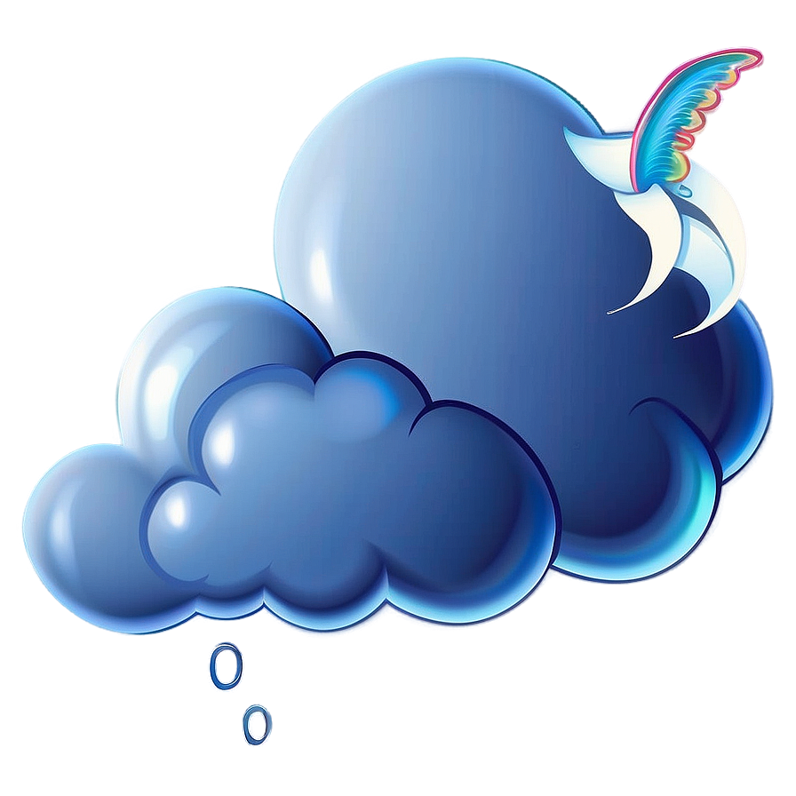 Cloud With Wind Clipart Png 26