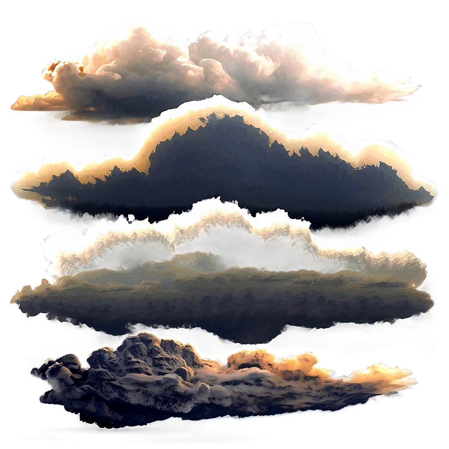 Clouds Silhouette Png 35