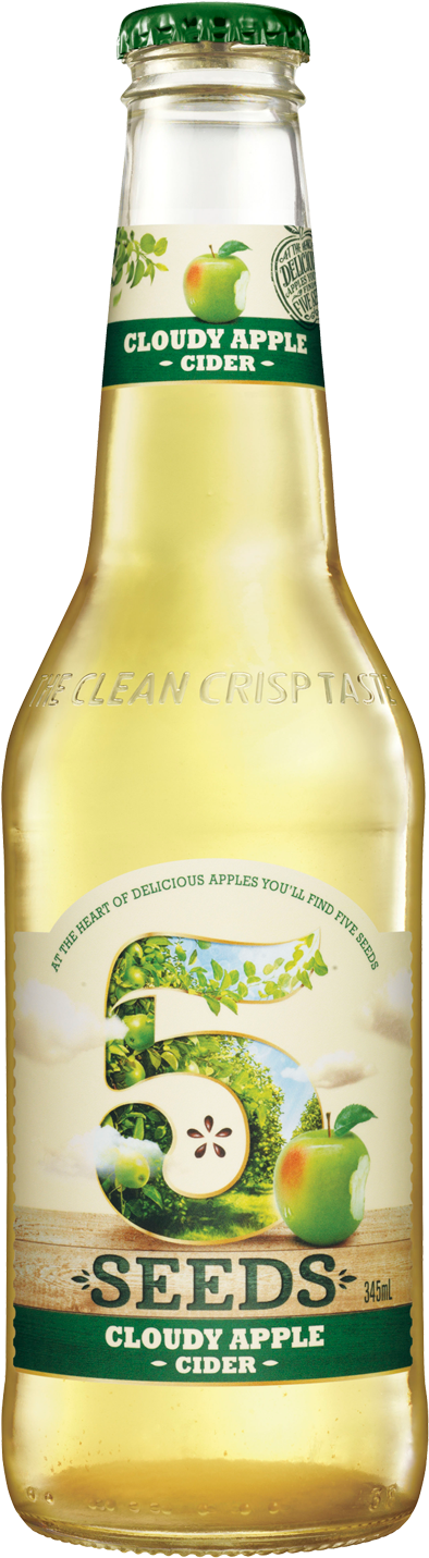 Cloudy Apple Cider Bottle