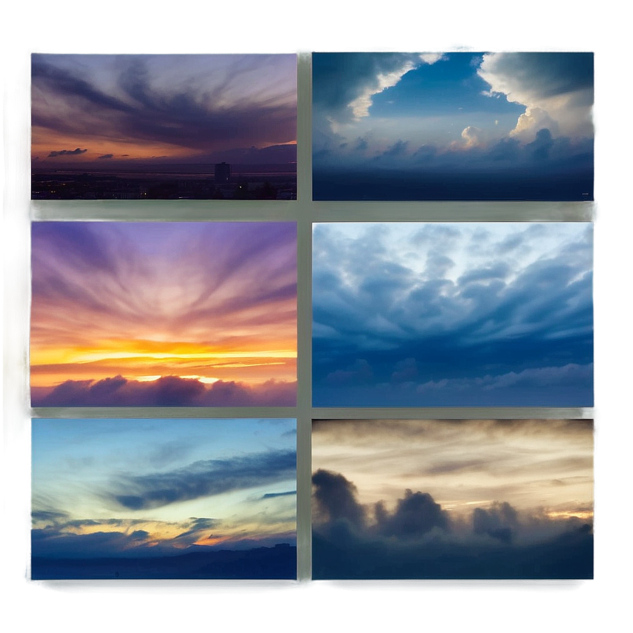 Cloudy Dusk Sky Png 78