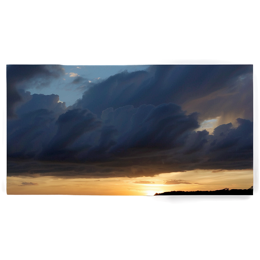 Cloudy Sky At Dawn Png Yyn88