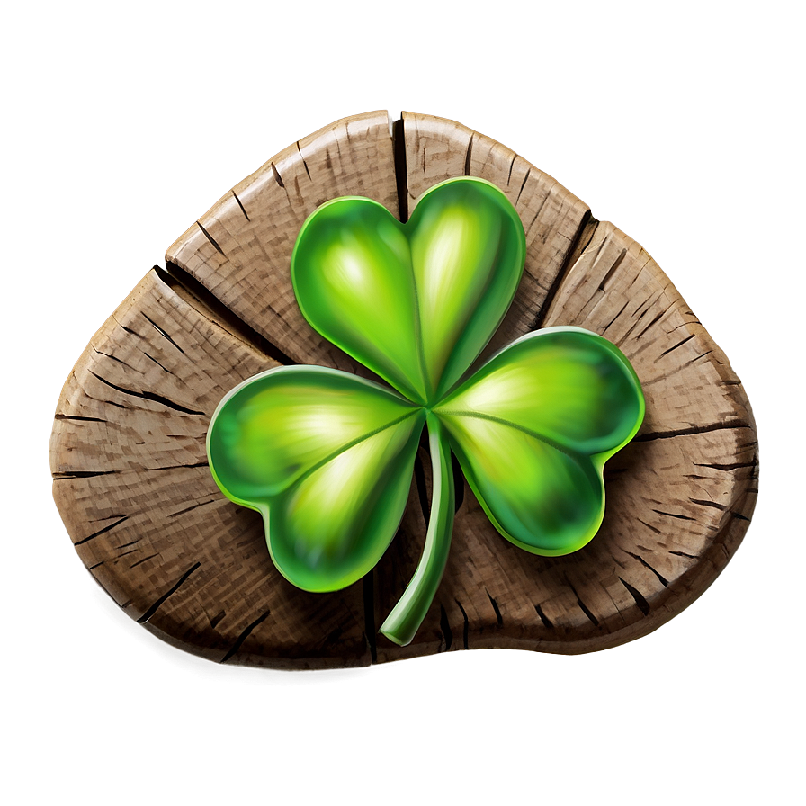 Clover On Wood Png Fvp