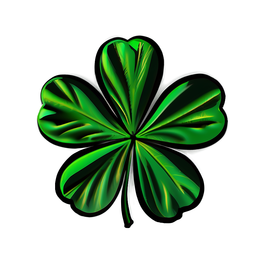 Clover Silhouette Png 06122024