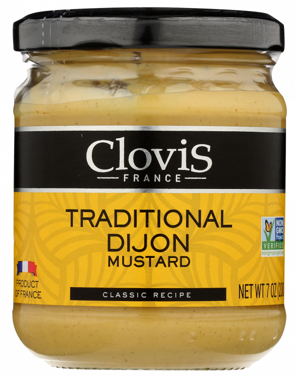 Clovis Traditional Dijon Mustard Jar