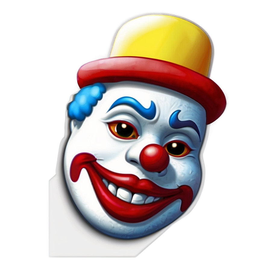 Clown Emoji For Kids Png 28