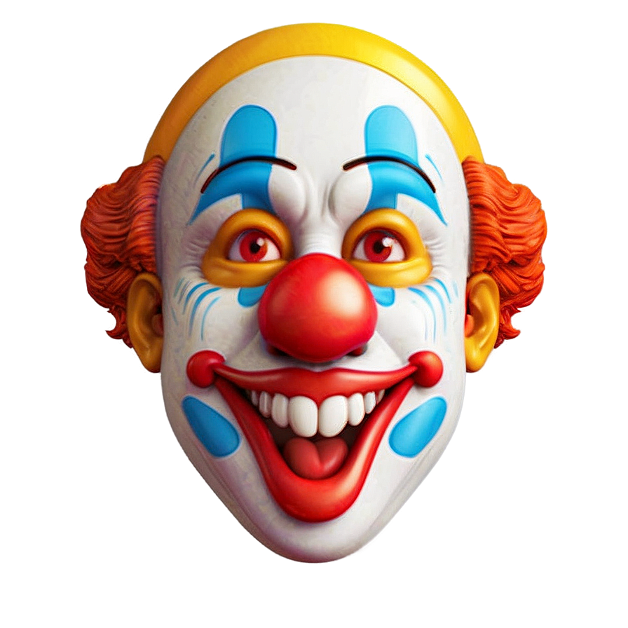 Clown Emoji Illustration Png 05252024