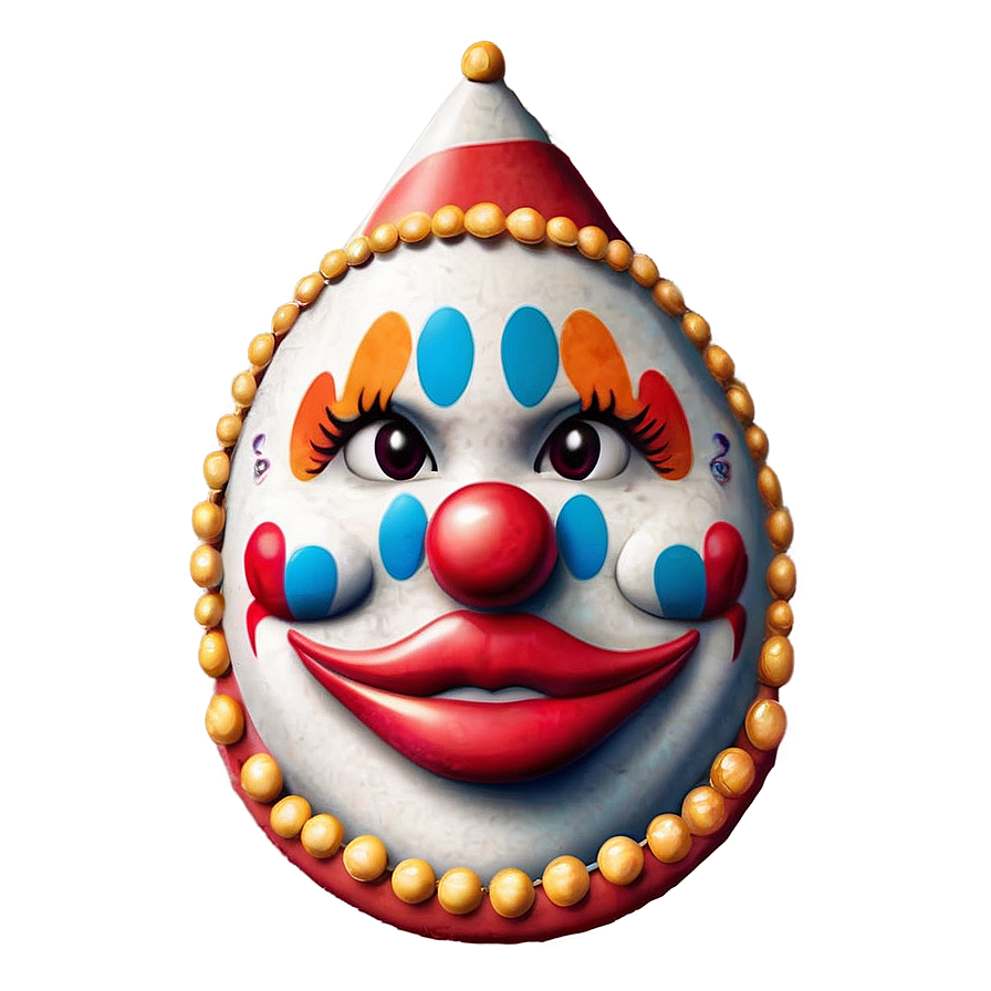 Clown Emoji In Circus Tent Png 62