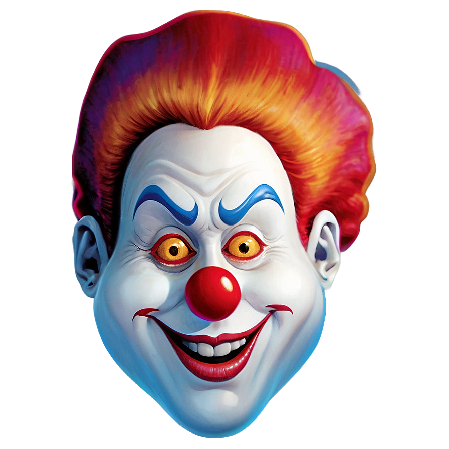 Clown Face Caricature Png 71