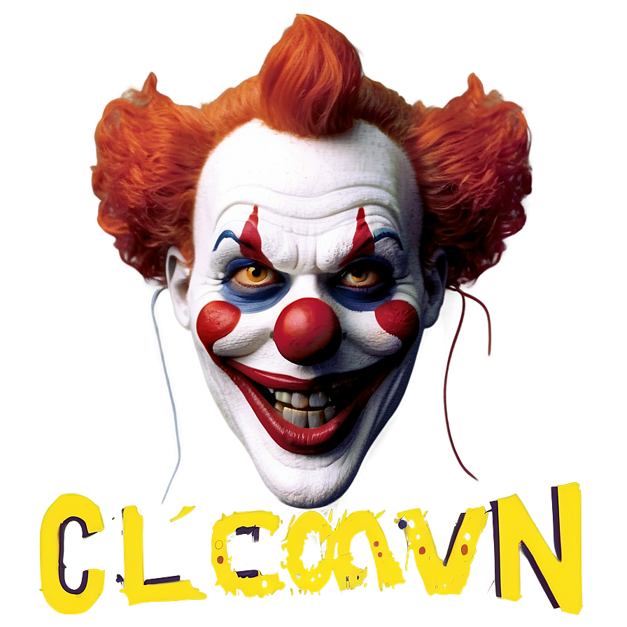 Clown Face Mask Graphic Png Joo