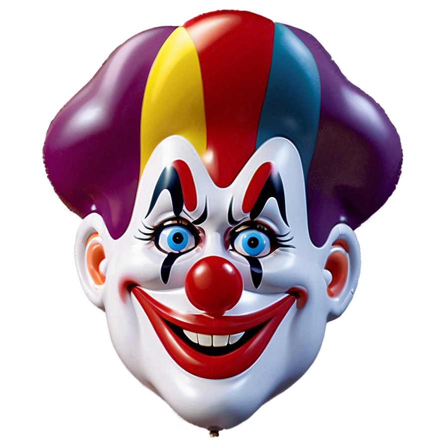 Clown Head Balloon Png Ofd73