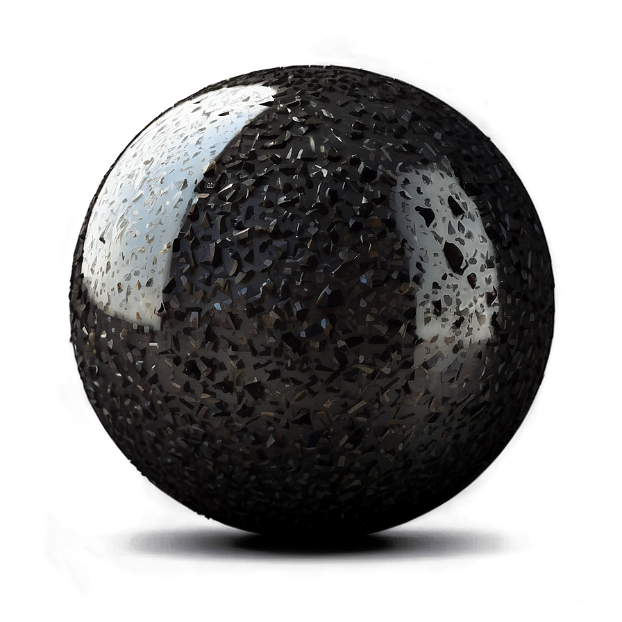 Coal Black Sphere Png 06292024