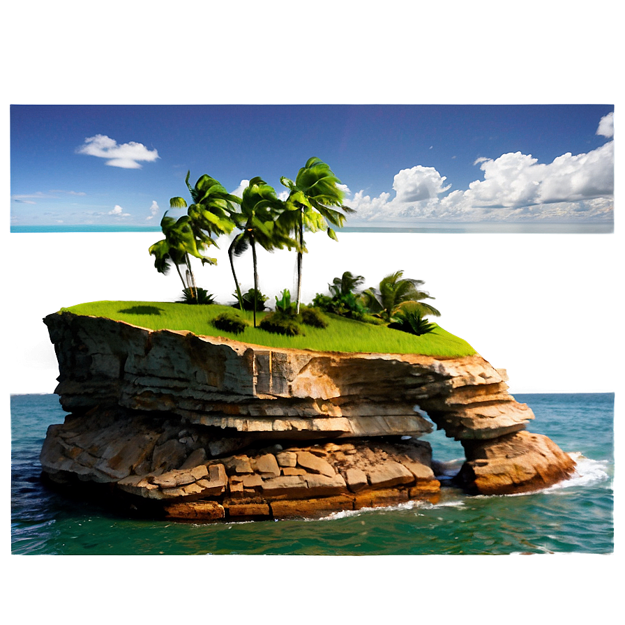 Coastal Cliff View Landscape Png Iaj72