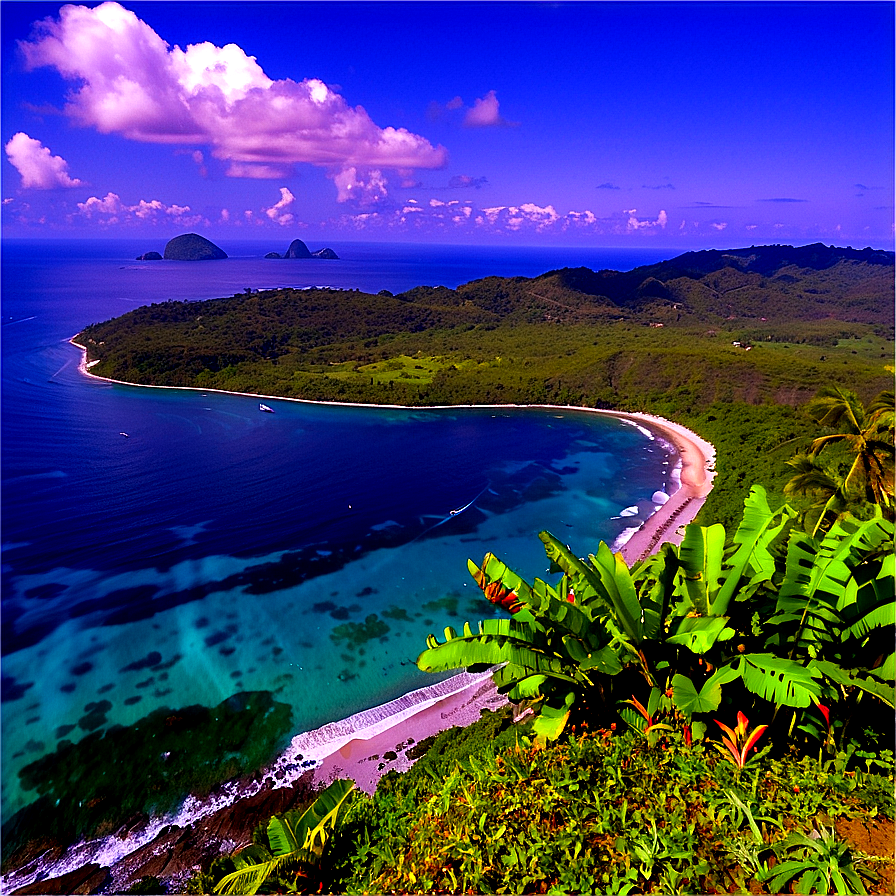 Coastal Cliff Walk Png 2