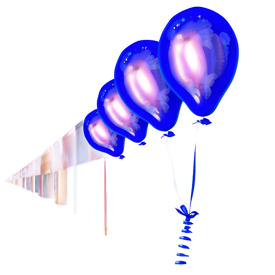 Cobalt Blue Balloons Png Ytm