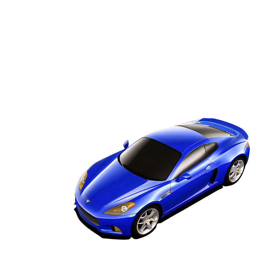 Cobalt Blue Sports Car Png 06252024