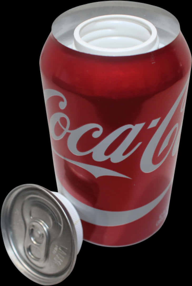 Coca Cola Canwith Detached Tab