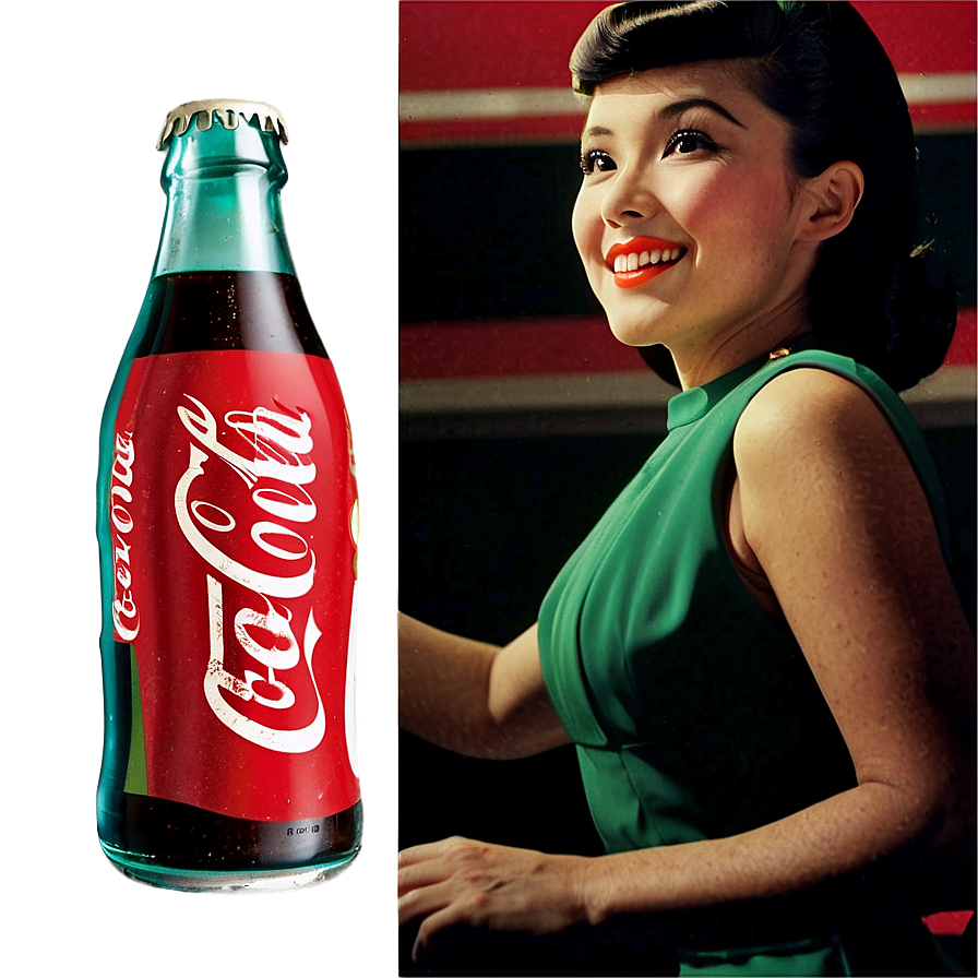 Coca Cola Vintage Ad Png Sth52