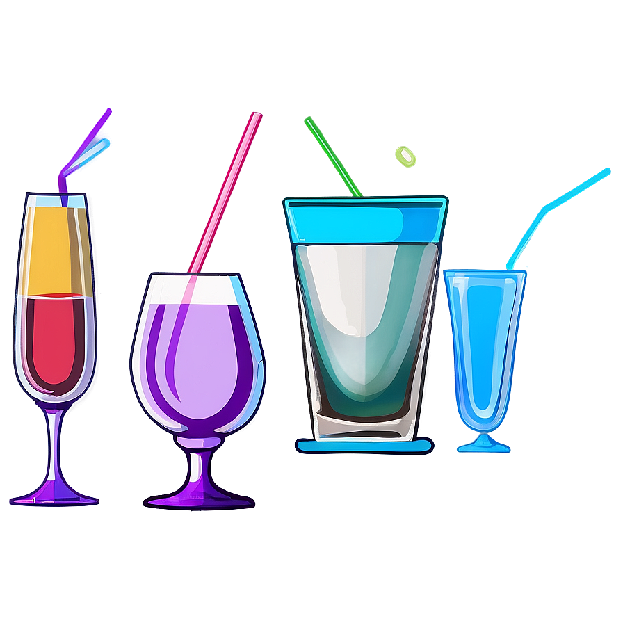 Cocktail Glass Outline Png Hyw