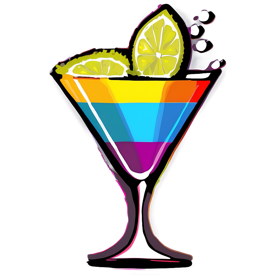 Cocktail Rim Decorations Png 7