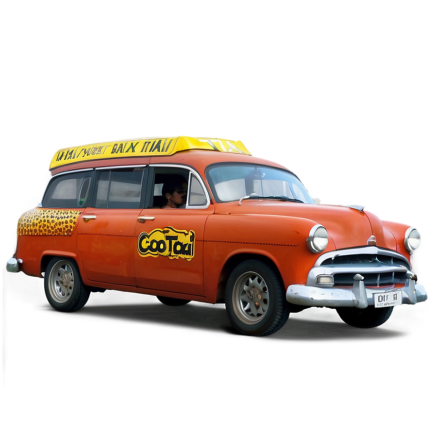 Coco Taxi In Havana Png 12