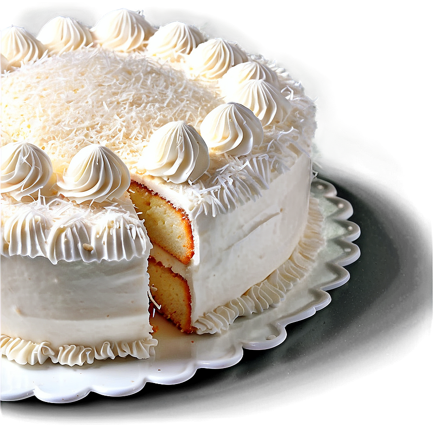 Coconut Cake Png 05042024