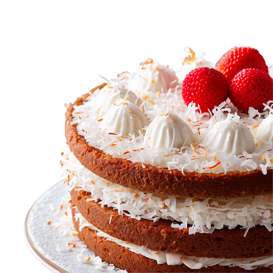 Coconut Cake Png Fkr96