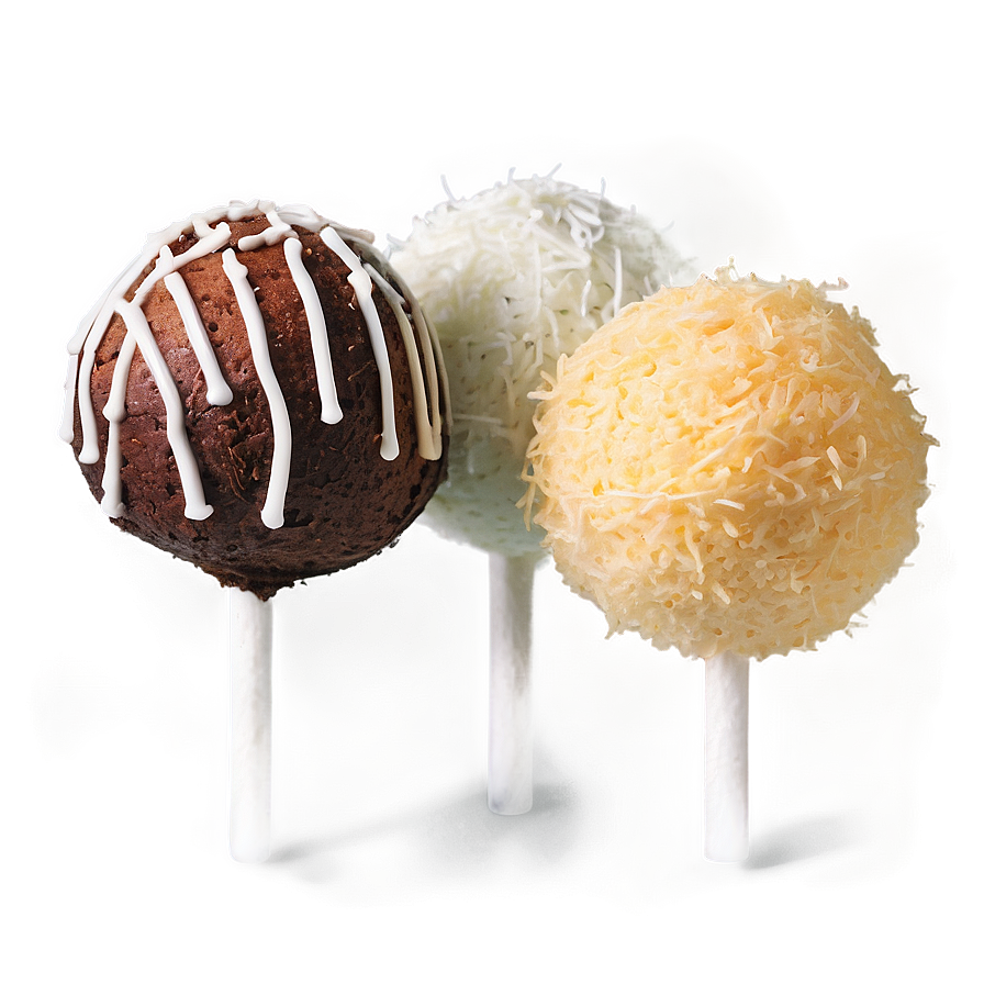 Coconut Cake Pops Png 43