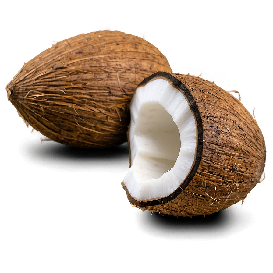 Coconut Half Slice Png 05242024