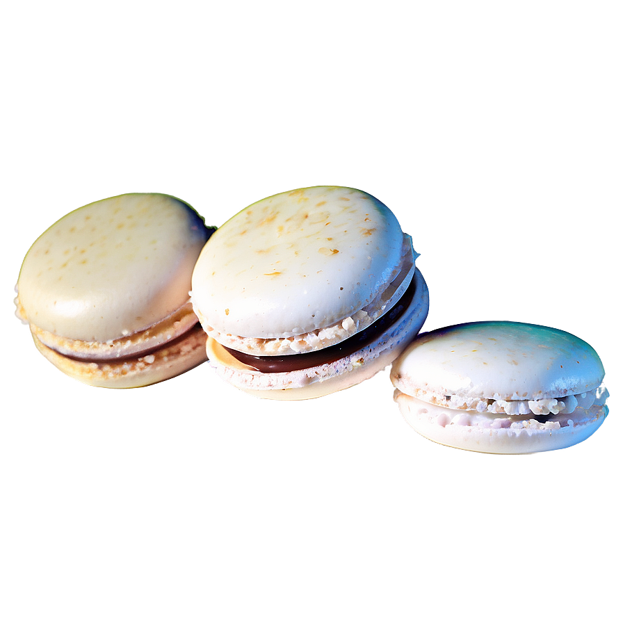 Coconut Macaron Png 06122024