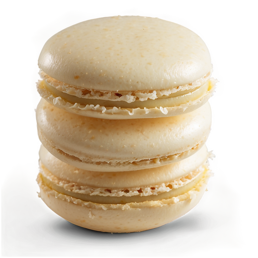 Coconut Macaron Png Ufd47