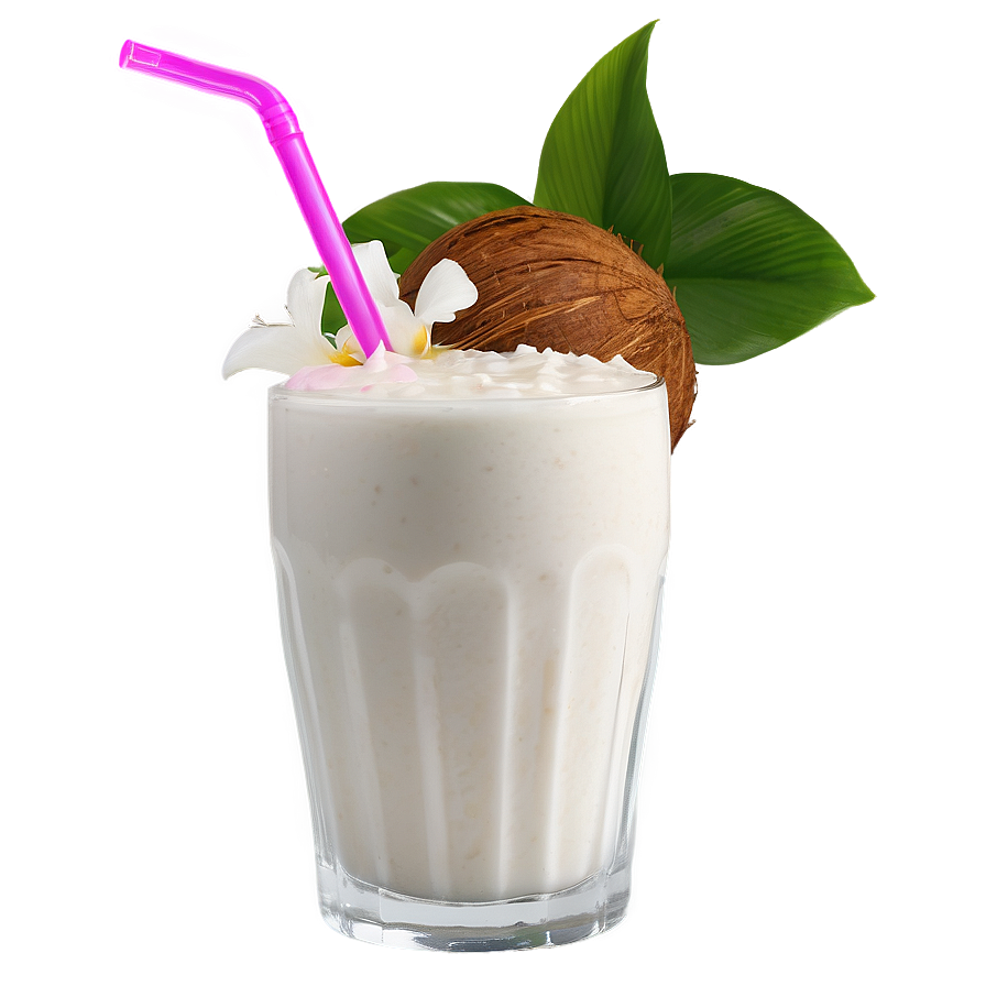 Coconut Milkshake Png 05242024