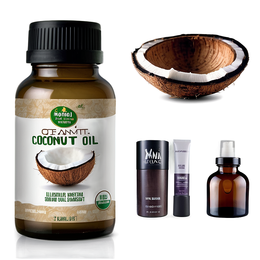 Coconut Oil Skin Care Png 10