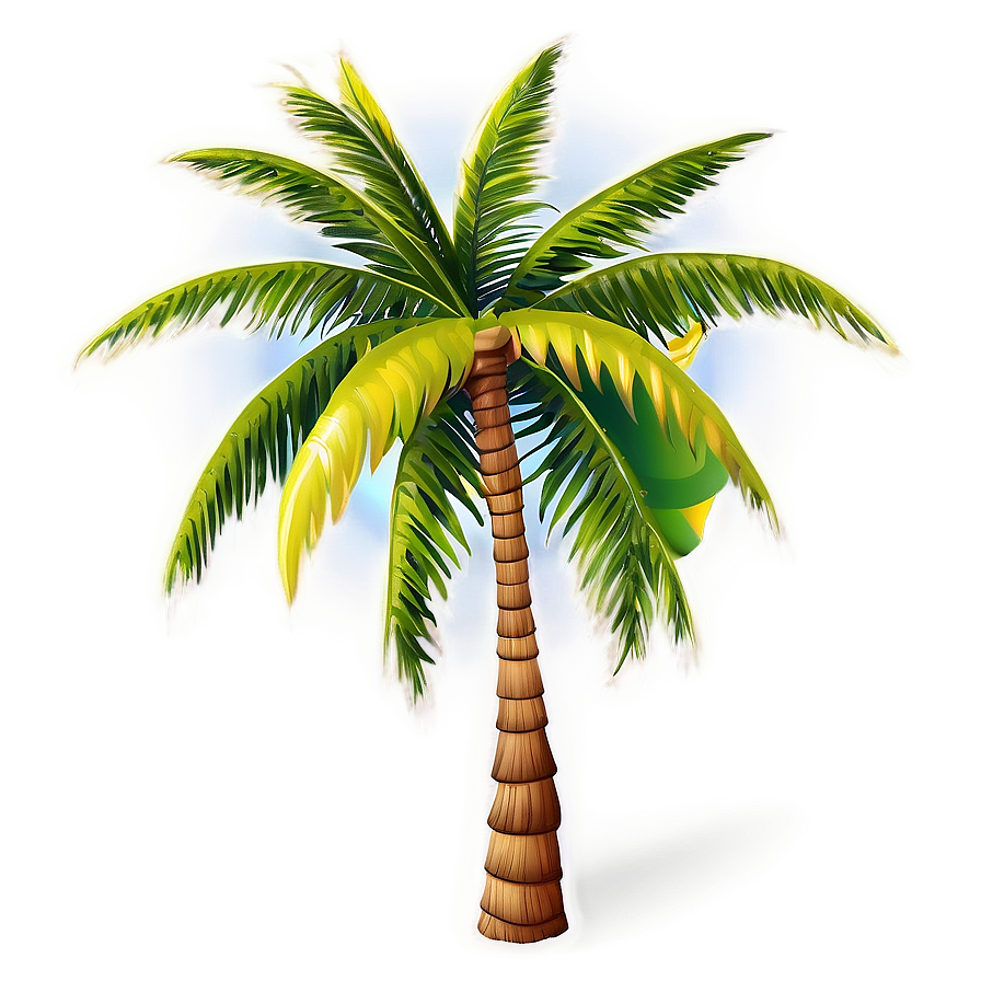 Coconut Tree And Beach Png 73