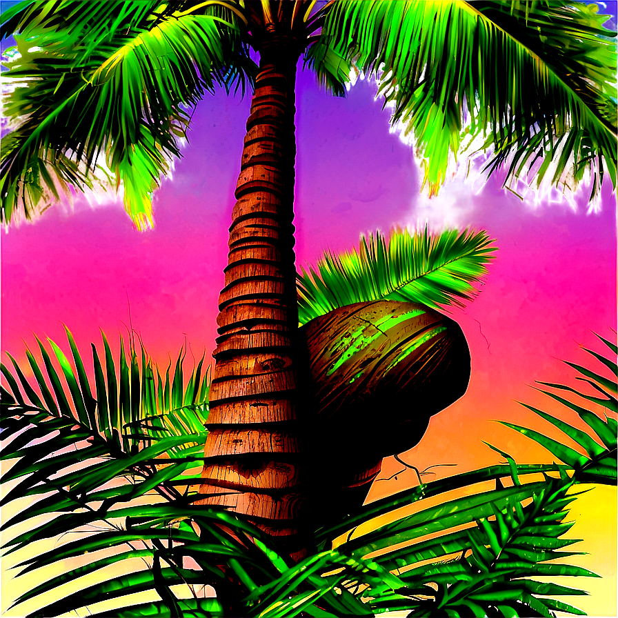 Coconut Tree Background Png 06202024