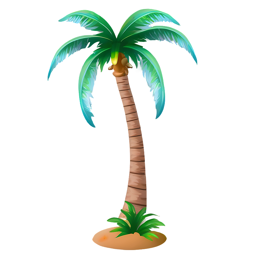 Coconut Tree Pattern Png 06202024