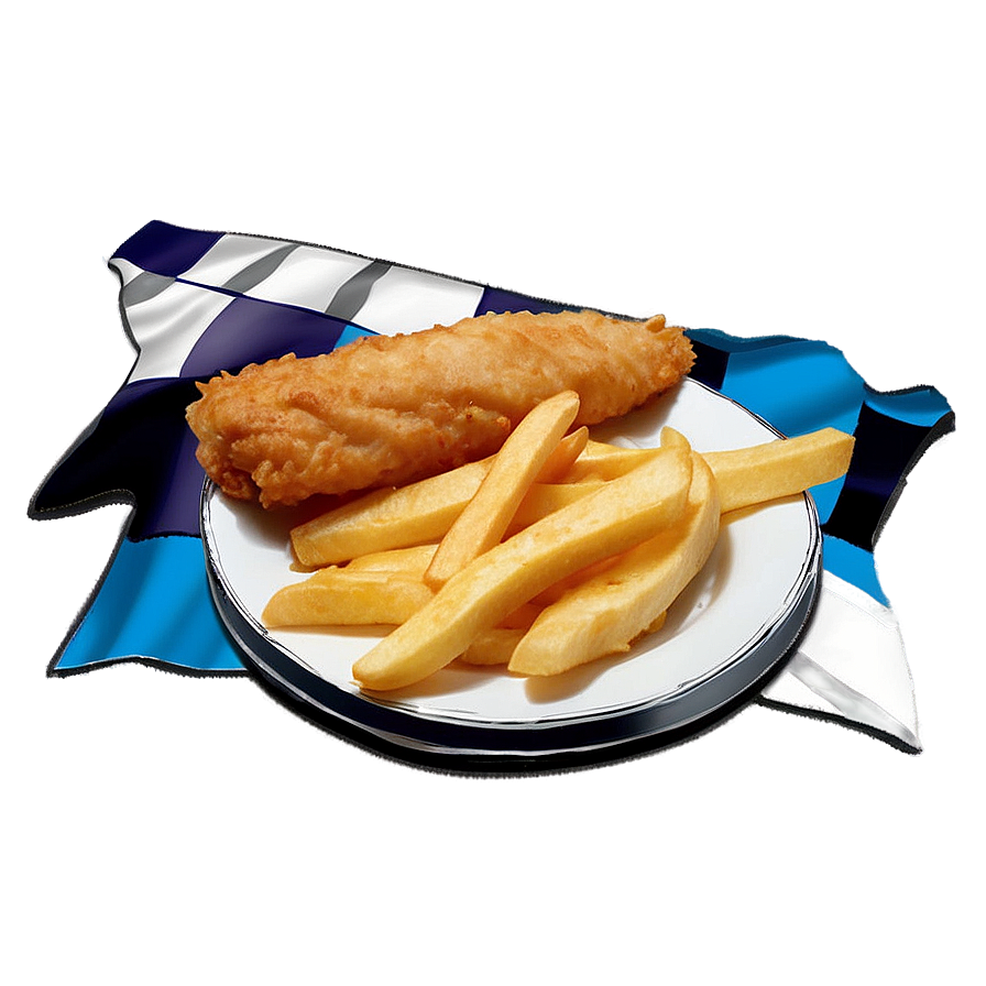 Cod Fish And Chips Png 06252024