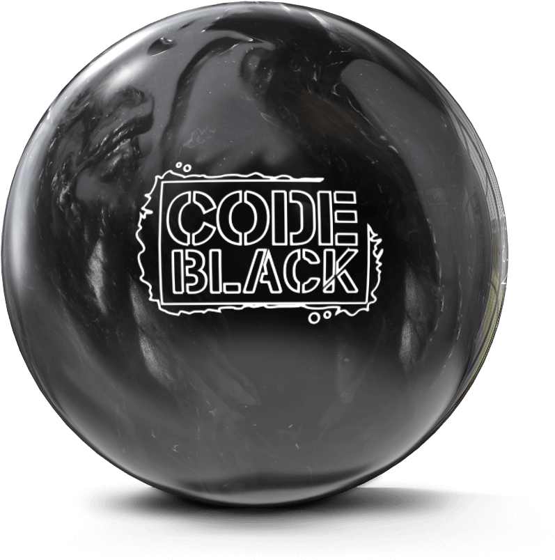 Code Black Bowling Ball