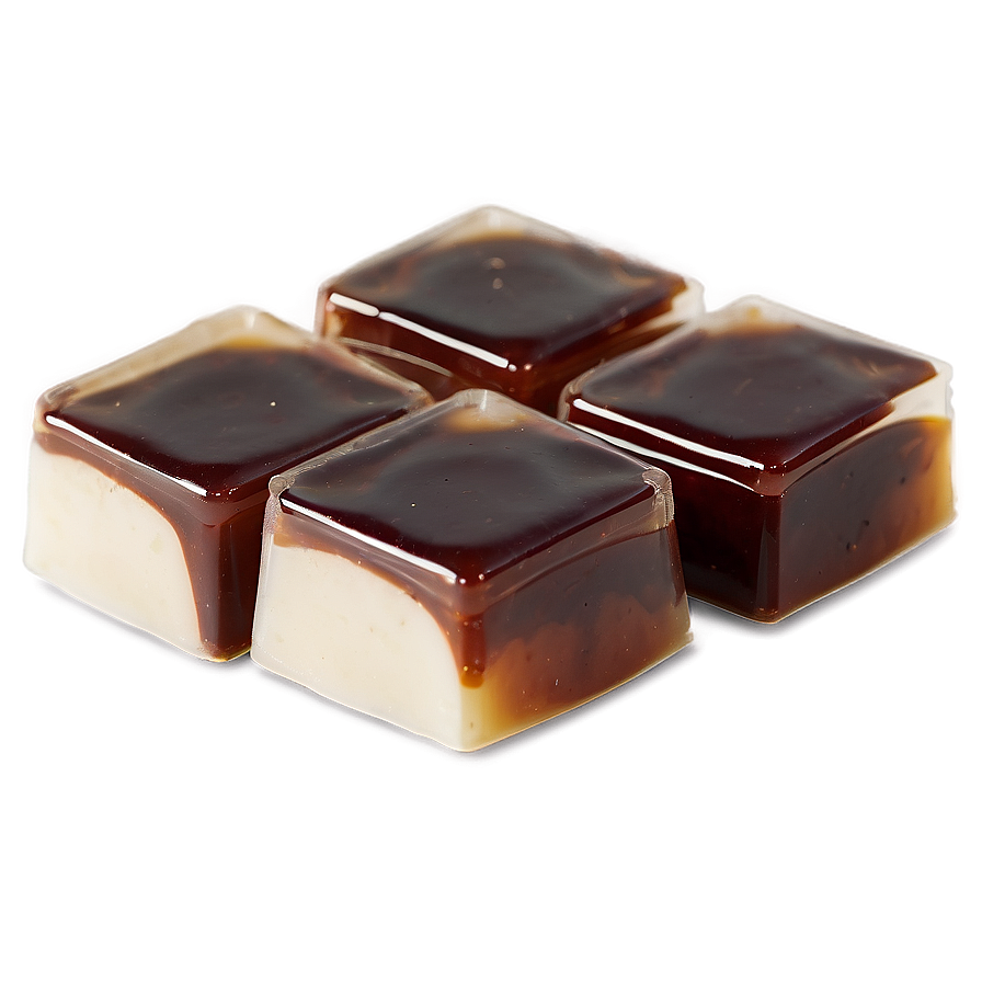 Coffee And Cream Jello Cubes Png 38