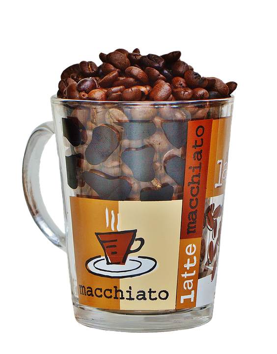 Coffee Beansin Macchiato Cup