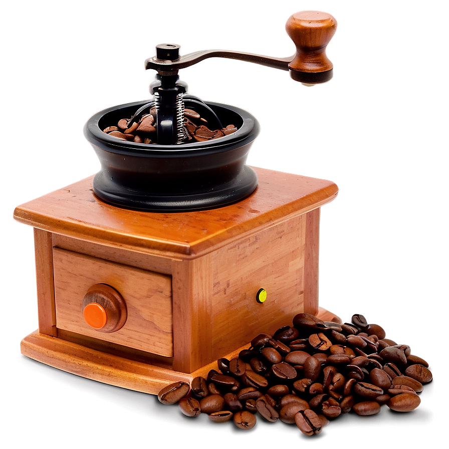 Coffee Grinder And Beans Png Mvc