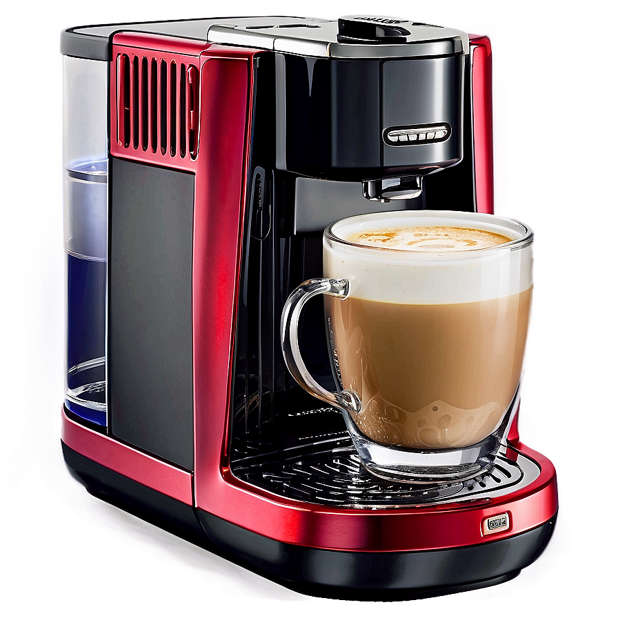 Coffee Machine With Milk Frother Png 06262024