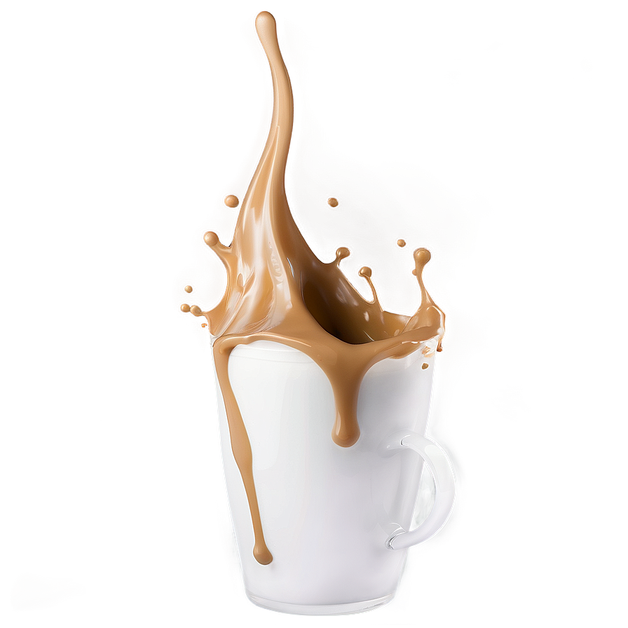 Coffee Milk Splash Png Cca95