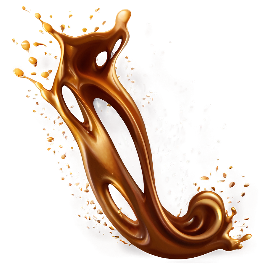 Coffee Splash Decoration Png Fer11