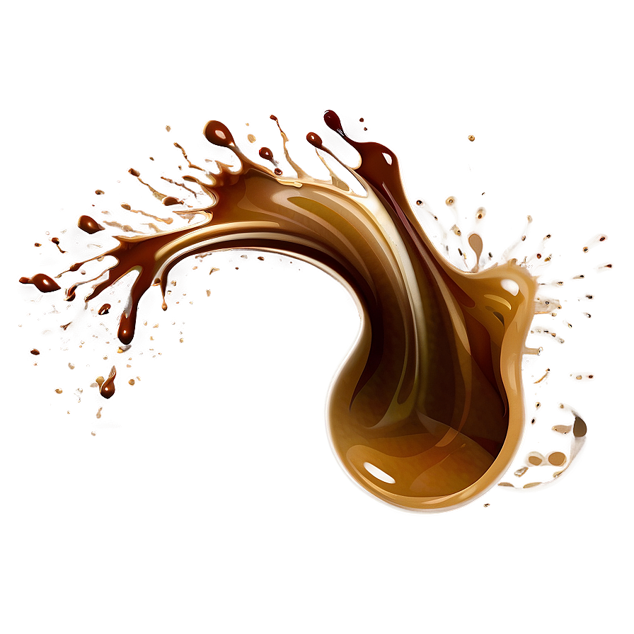 Coffee Splash Illustration Png Ufg