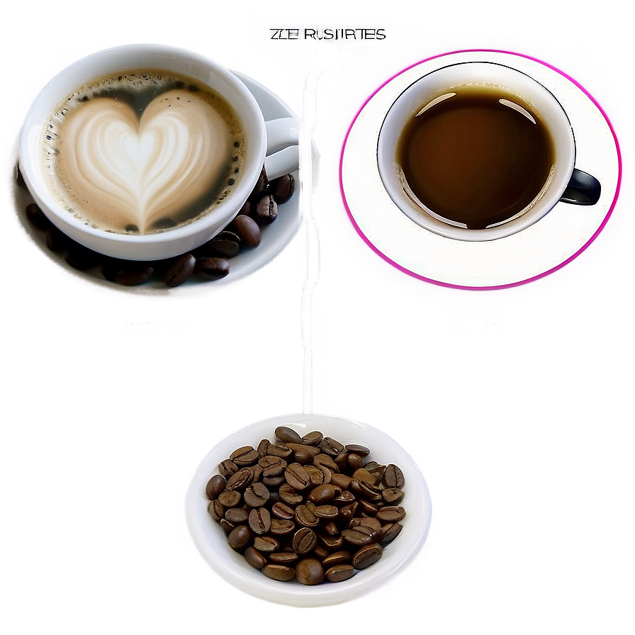 Coffee Vs. Tea Caffeine Png 06242024