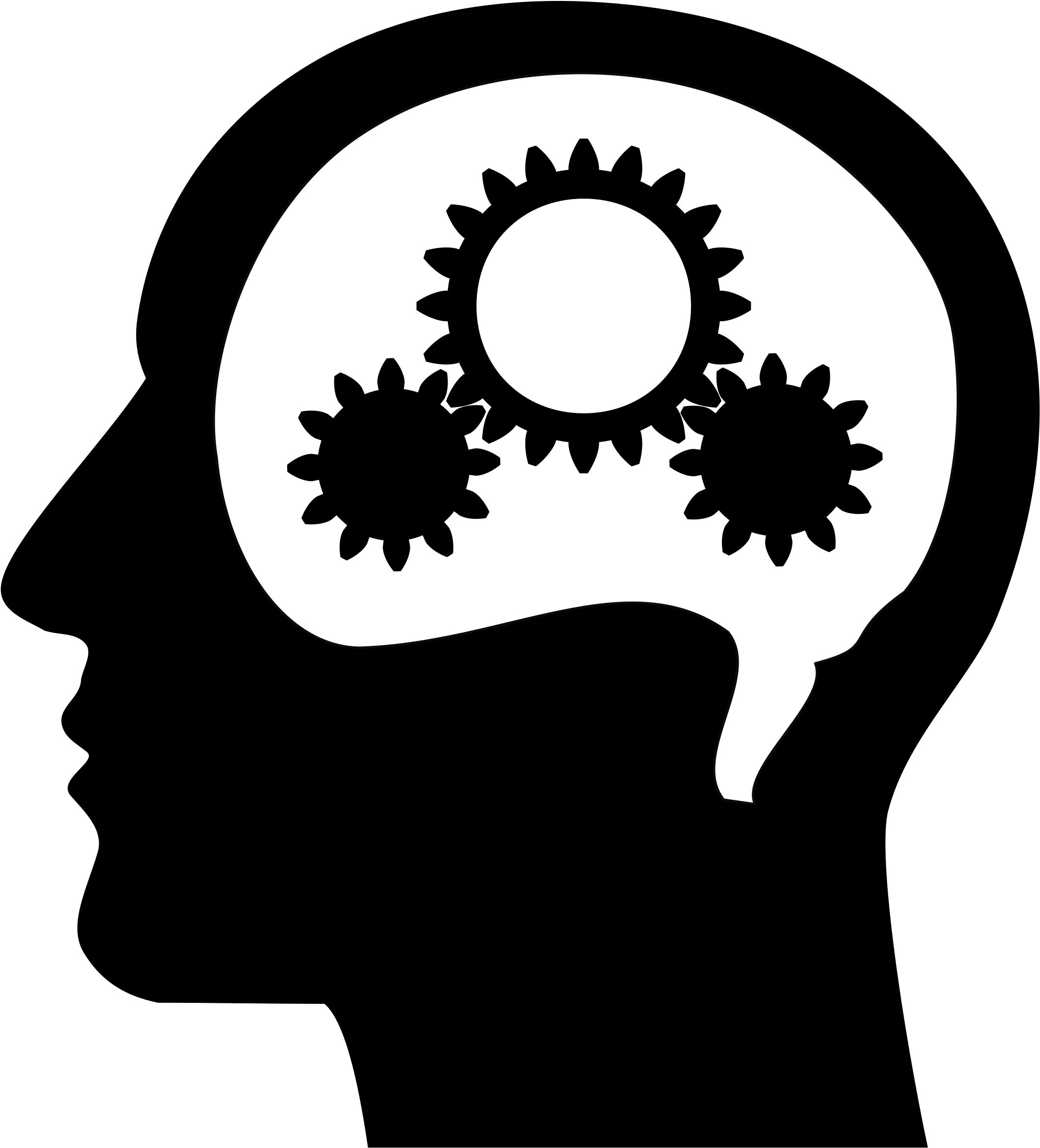 Cognitive Gears Illustration