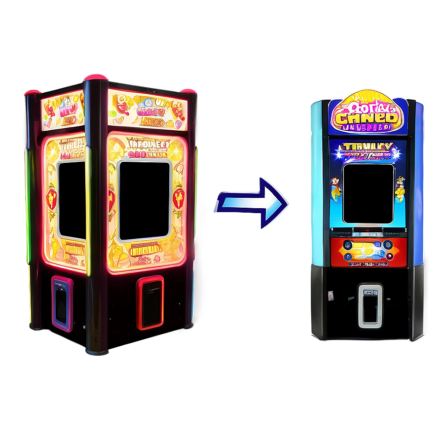 Coin Operated Arcade Games Png 83