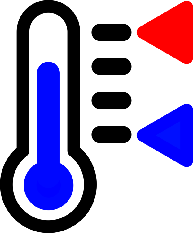 Cold Hot Thermometer Icon