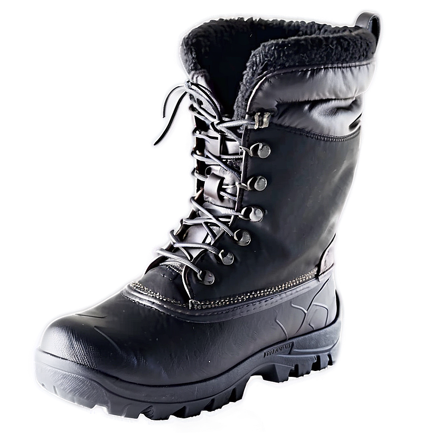 Cold Weather Insulated Boots Png 26