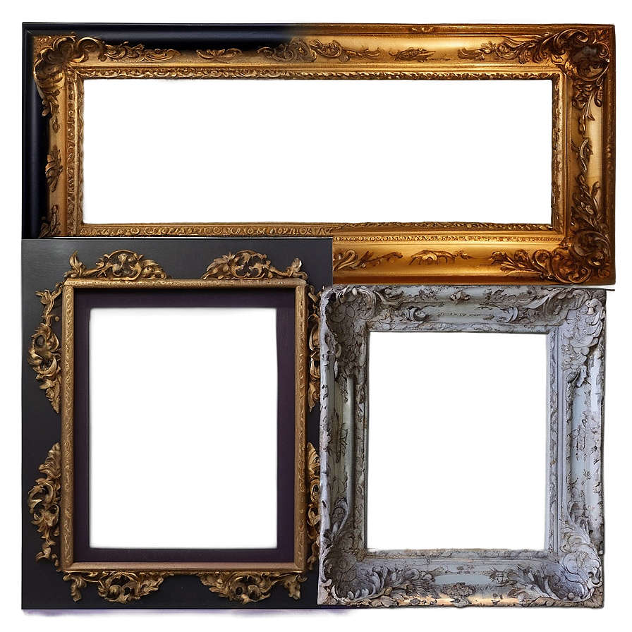 Collage Frame Design Png 4